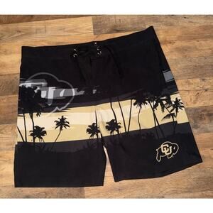 Foco Colorado buffalo sunset board shorts